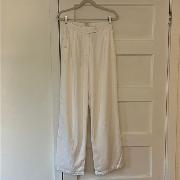 DISHH White Twill Pant - Picture 5 of 7